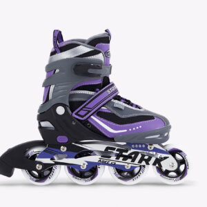 5678 Rollers Pro Extensibles, 4 Colores Combinados, Base Aluminio, Ruedas 80 mm, ABEC-13, Caja X 6