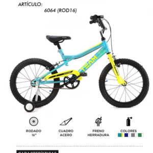6064 BMX Rod 16 "Team Junior" Nene