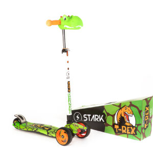 5874 Scooter T-REX, Cuatro ruedas base de plastico, 6 Unid X caja