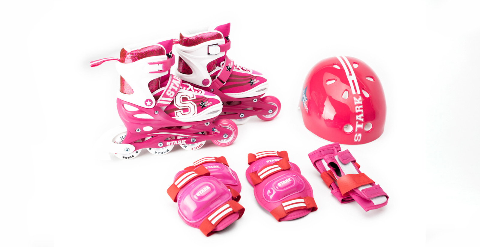 5816 Rollers Smile Maker Extensibles (Casco+Protecciones) Caja X 4