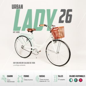 6080 Playera Rod 26 "Lady" Mujer