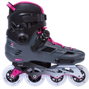 5772 Rollers Profesionales Fusion Xr Fijos ,Fucsia con Gris, Ruedas 4 x 100. Caja X 5