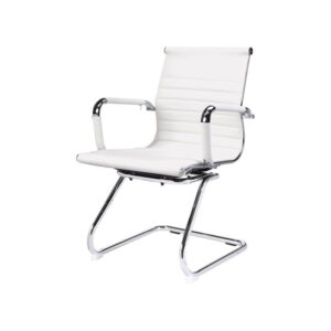10800 Silla Visitante Línea Ejecutiva Base Fija Blanco Cantidad X 2
