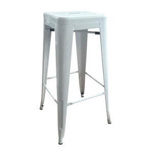 7710 Taburete Tolix Blanco, Cantidad X 4 u