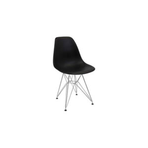 7985 Silla Eames Base Metalica Negro, Cantidad X 4 U (Sin Stock)