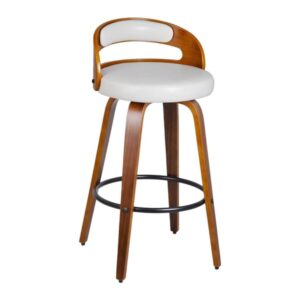 22060 Banqueta Premier Respaldo Fantasía Blanco o Negro, Cantidad X 2 Unidades ( Sin Stock)