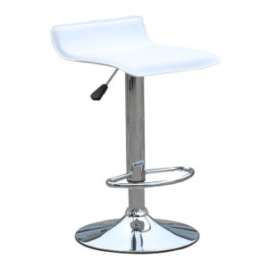 22400 Banqueta Asiento Cuadrado H207 Blanco, Cantidad X 2 Unidades