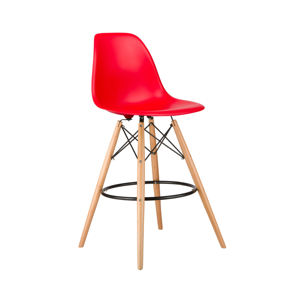 22900 Banqueta Paris Rojo, Cantidad X 4 Unidades