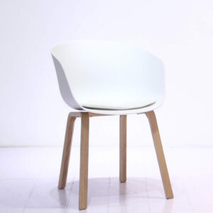 7965 Sillón Tulip con Almohadón Blanco, Cantidad X 6 u