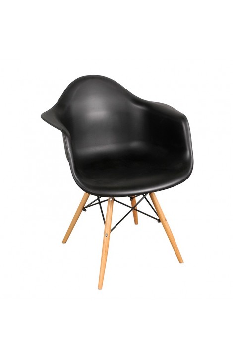 7910 Sillón Paris Negro, Cantidad X 4 u