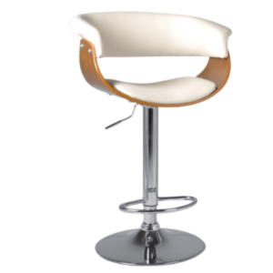 22050 Banqueta Premier Circular Blanco o Negro