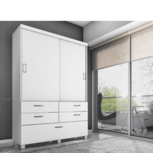 30735 Placard Premium P/C 1.40X2.10X0.60 Colores: Blanco, Gris y Noce.