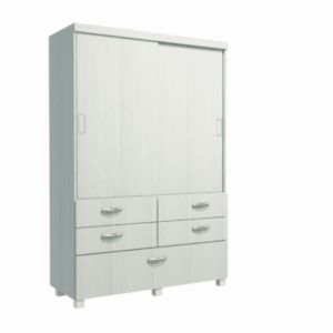 30700 Placard con patas P/C 1.20X2.10X0.60 Colores: Blanco, Gris, y Noce.