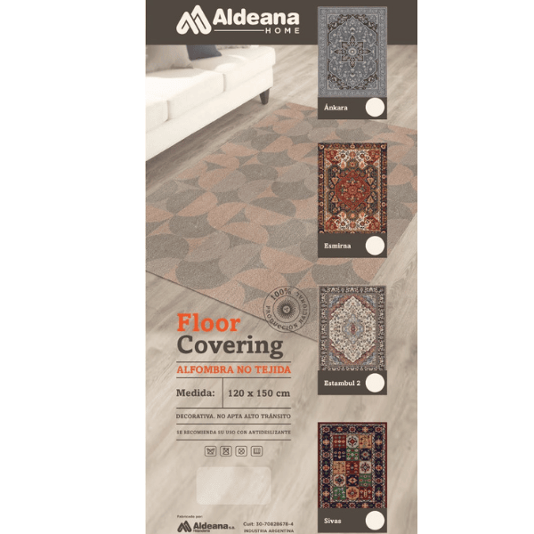AL120 Alfombra Estampada Home Varios Ankara/Esmirna/Estambul/Sivas Cantidad X 10
