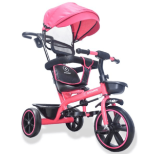 6155 Triciclo A1 Chasis 100% Acero Fucsia