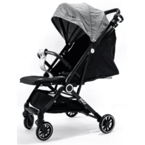 6125 Cochecito Plegable Paris Chasis 100% Aluminio / Ultra Liviano Color: Negro con detalle Gris