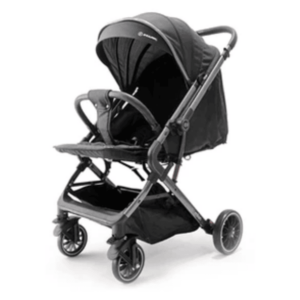 6127 Cochecito Plegable Milan Chasis 100% Aluminio / Ultra Liviano Color: Negro