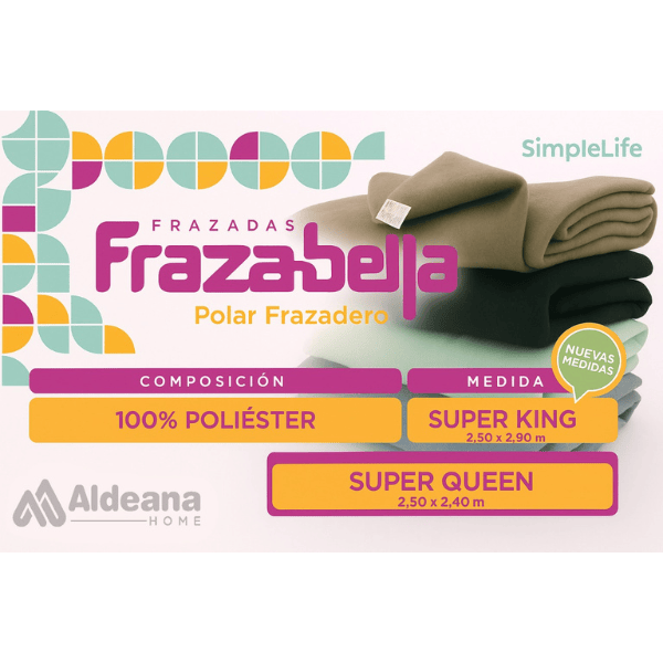20 Polar Frazadero Super King Cantidad X 10